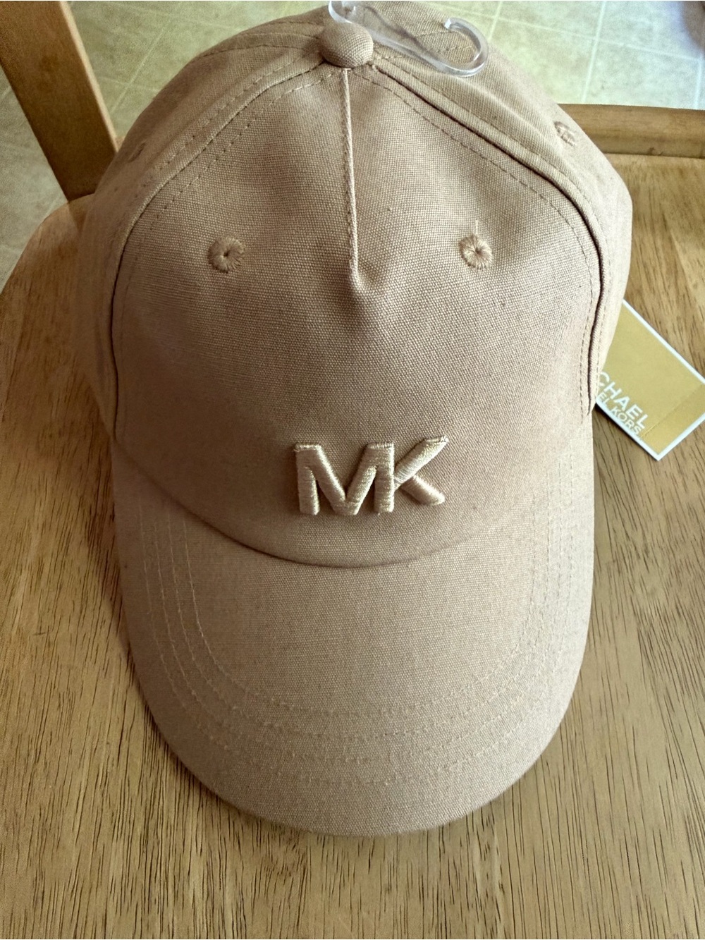 Michael Kors MK Embossed Baseball Cap NWT